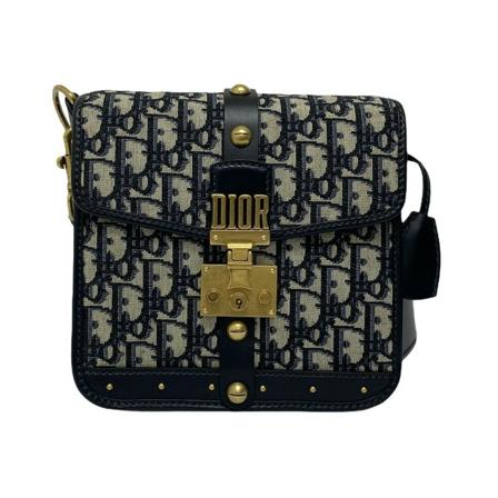 Dior Vintage Cross Body Bags Blå, Dame Vintage Tasker, Størrelse: ONE Size
