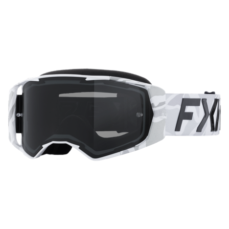 Crossbrille FXR Factory Ride MX Weiß