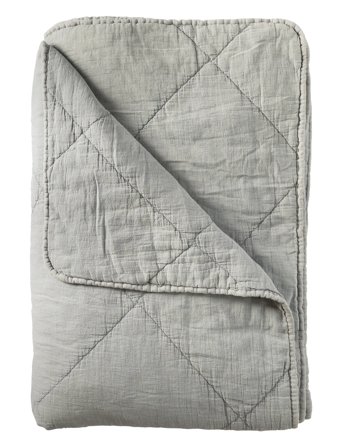 Sengetæppe, Bomuld M/Hør Fryns Blue C'est Bon