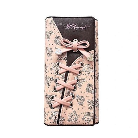 Trendy Lommebok Jente Lommebok Dame Lang Lommebok Studentlommebok