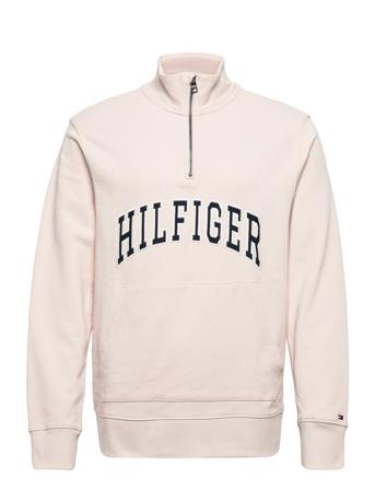 Hilfiger Arch Casual Mockneck Svetari Collegepaita Valkoinen Tommy Hilfiger