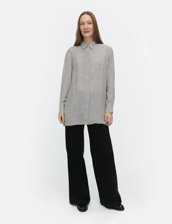 Marimekko Runsas Piirto Unikko - Grey - 34