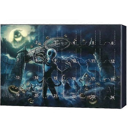 Joulukalenteri 2025 24kpl Halloween Advent Countdown Blind Box