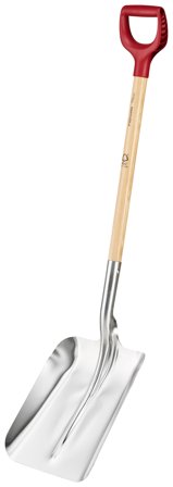 Fiskars 1073042 Skovl aluminium, lang, Haveredskaber