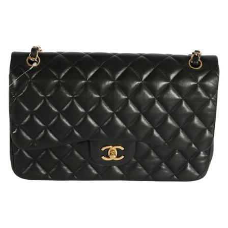 Chanel Vintage Pre-owned Shoulder Väska svart, Dam Vintage Väskor, Dam, Storlek: ONE SIZE