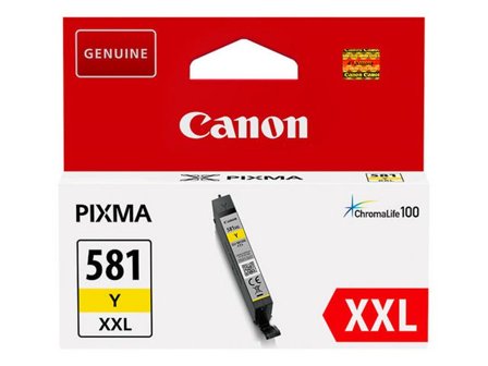 Canon CLI-581Y XXL-bläckpatron, gul, extra hög kapacitet, 11,7 ml - Lyreco - Toner och bläck - Bläckpatroner - Bläckpatroner Canon
