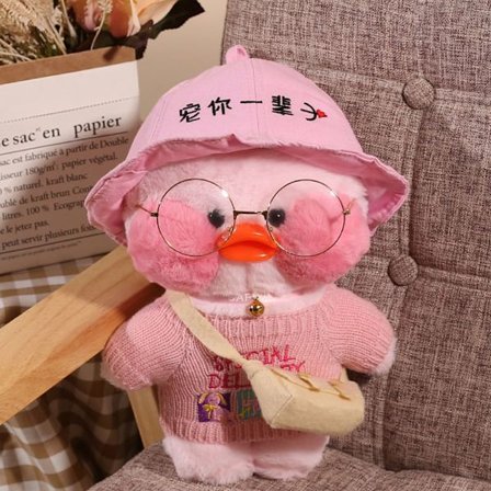 Mordely 30CM Pink LaLafanfan Kawaii Cafe Mimi