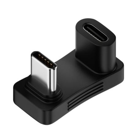 Oikean kulman konsolin sovitinmuunnin 90 asteen USB C Type-C -laajennusliitin uros-naaras Steam Deck -puhelimelle