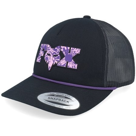 Fox - Women Image Phantom Rope Black Trucker Trucker Black Cap - @ Hatstore
