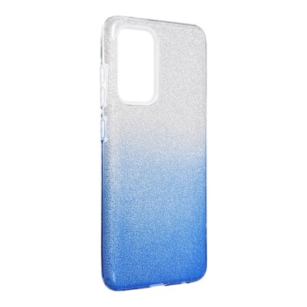 Forcell SHINING cover til Samsung Galaxy A52 5G/4G/A52S Clear-Blå