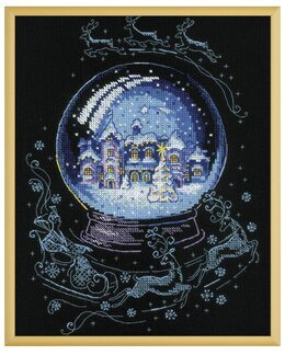 Stickpackung Bild Wintermärchen