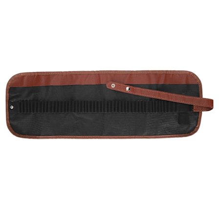 Kynä käärittävä/taitettava pussi kynän säilytyksen järjestäjä kääre pidike kouluun/toimistoon Rullaa tyyppi 48 paikkaa Musta