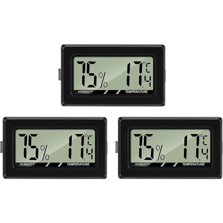 Mini digital LCD-termometer hygrometer temperatur fuktighet test