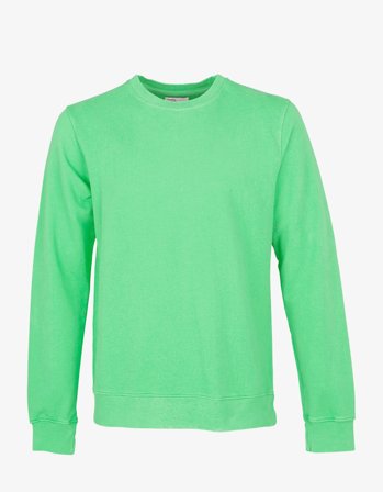 Classic Organic Crew - Spring Green - L