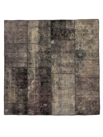 Vintage Patchwork Alfombra 203X203 Lana
