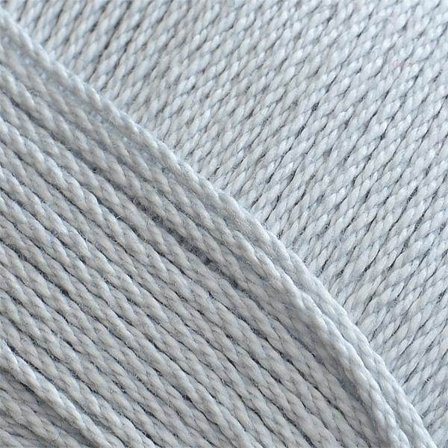 12/6 Heklegarn, sølvgrå
