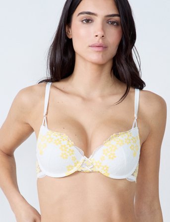 Etam Somptueuse - Light Pad Bra - Yellow - C x 90