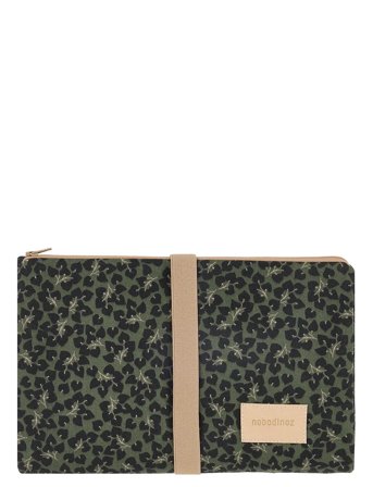 NOBODINOZ Hyde Park Waterproof Changing Pad 50X70 - Green - ONE SIZE