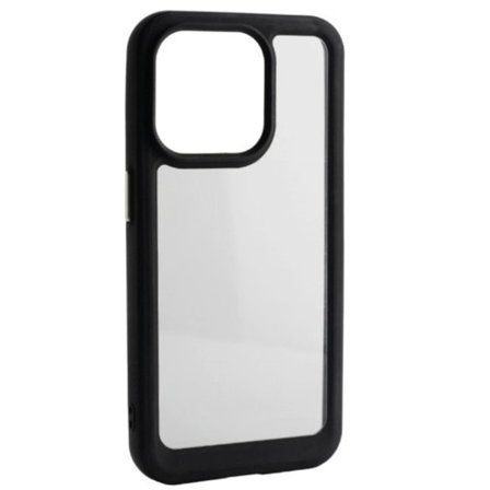 Akryl Matt Skal för iPhone 16 Svart