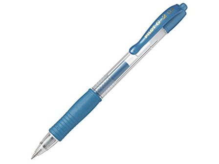 PILOT Gelpenna G-2 Metallic 0,7 blå - Lyreco - Kontorsmaterial - Pennor - Gelpennor