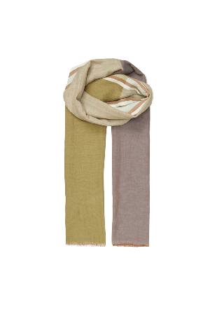 Becksöndergaard Kikko Cowea Scarf Halsdukar & scarves Dam Grön 100 x 200 cm