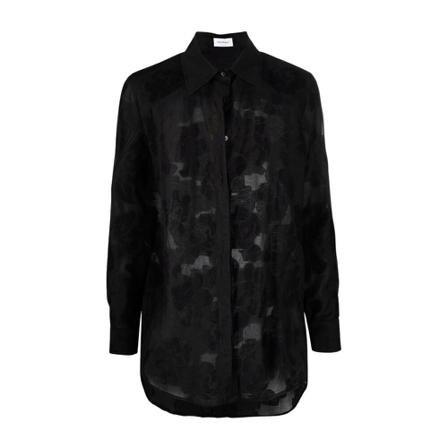 Salvatore Ferragamo Shirt , Zwart , Dames , Maat: S