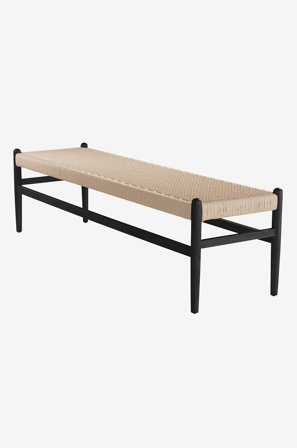 Jotex - Benk 160 Cm Matt svart - JOKKFALL - Kjøp Benker hos Jotex