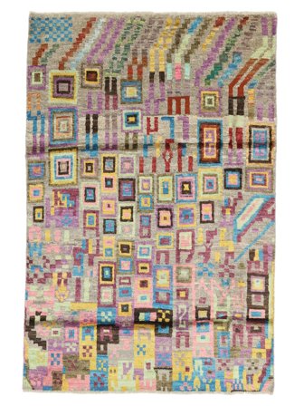 Mały Moroccan Berber - Afghanistan 117X174 Wełna, Dywan