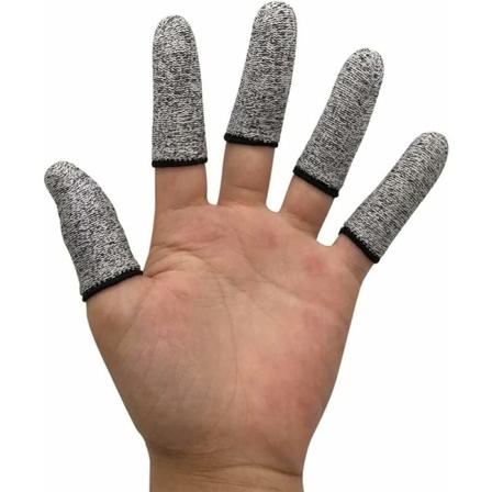 (5,5*2,5cm)12 st fingertoppar skärbeständiga skydd för kök