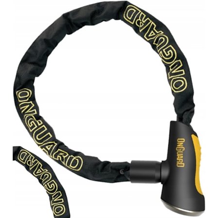 OnGuard 8119 Cykellås Kedja 80x8 med 5 Nycklar