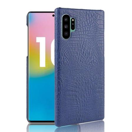 Croco Samsung Galaxy Note 10 Pro kuoret - Sininen Blue