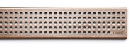 Purus Chess Sigte skakmønster, bronze, Indendørs afløb