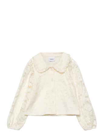 Nmfrydia Ls Short Shirt R Name It Cream
