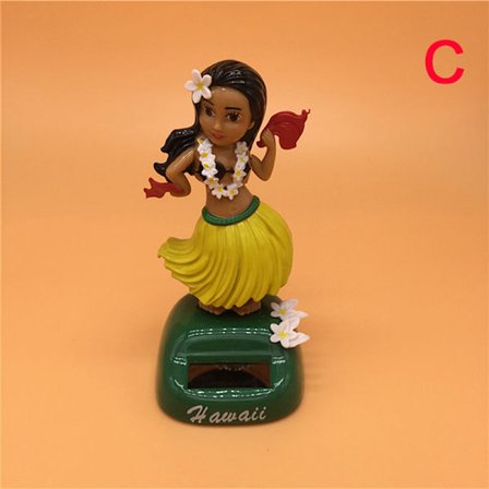 Bildekor Dansdocka Power Hawaiian Hula Girl Shaki