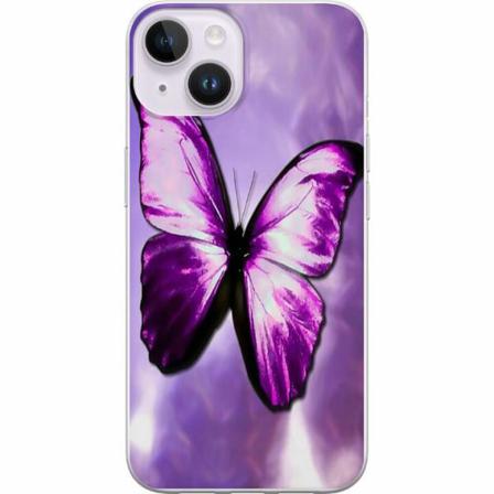Apple Iphone 14 Genomskinligt Skal Fjäril