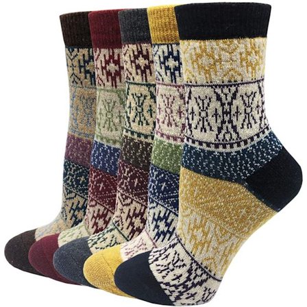 Ullstrømper for kvinner, for varme og komfort i kaldt vær