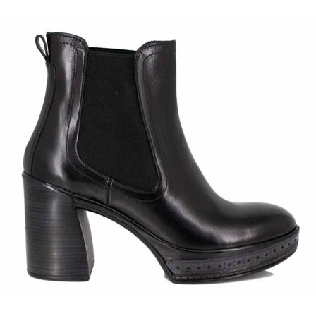 Pons Quintana, Chelsea Boots Zwart, Dames, Maat:37 EU,rubber