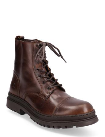Biagrant Lace Up Boot Soft Texas Brown Bianco