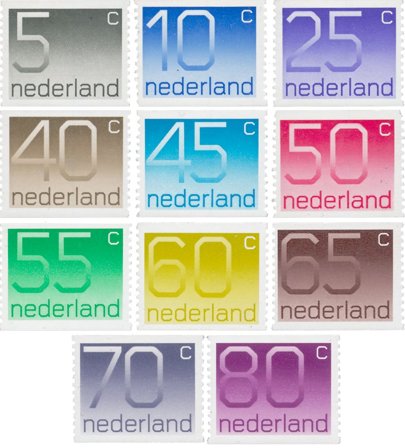 Holland 1976 - NVPH 1108A-18A - Postfrisk