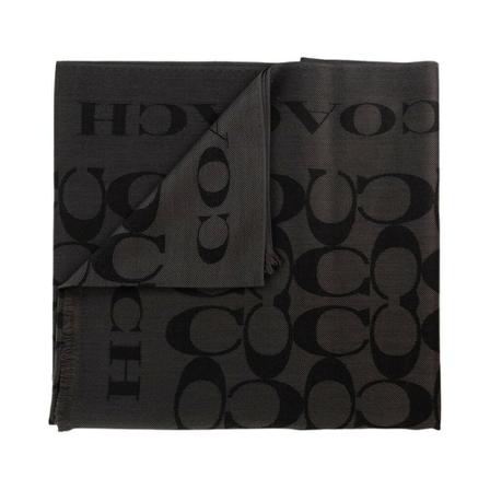 Coach, Winter Scarves Grijs, Dames, Maat:ONE Size