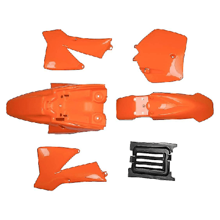 Foringsplastsett Oransje For 50 50cc 50sx Mini Dirt Pit Barn For Ktm50 Senior Jr