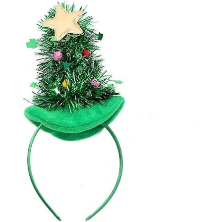 Juletrær Hårbånd Dekorasjon Grønn