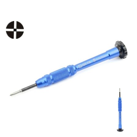 Universel Professionelt 2.5 Philips Anti-Slip Skruetrækker Reparationsværktøj - Blå