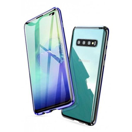 Samsung S10 Plus Heltäckande Premium Skal Glassback V4