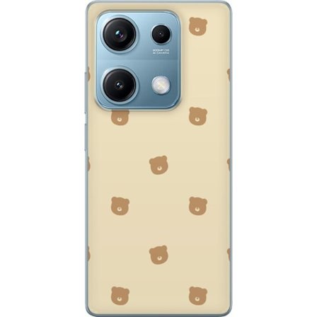 Mobilskal till Xiaomi Redmi Note 14S med Björnmönster