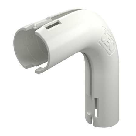 Obo Bettermann 2154064 Rörböj 90°, ogängad, plast M20, Installationsmaterial