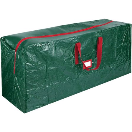 Julgransförvaringslåda, Julförvaringsbehållare, Bred öppning Dekorationsorganisatör för Semestervind Lägenhet Garage Bondgård Vardagsrum