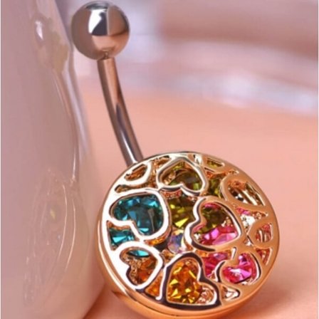 Navle-Belly Button Ring Kropspiercing Smykker