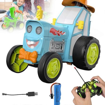 Fjärrstyrd Bil Fjärrkontroll Crazy Jumping Dancing Bil Leksak Present till Barn[HK]