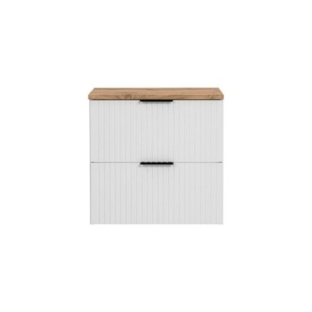 Underbänk + skiva - 60 cm - Georgia Vit